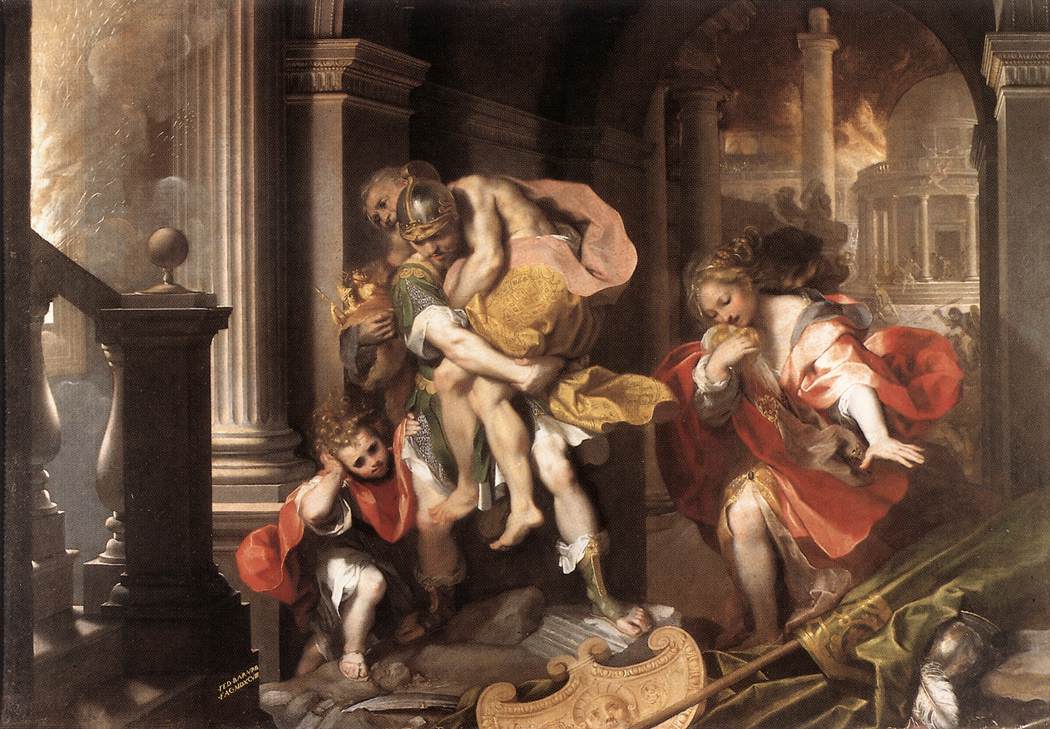 Portada de La Eneida